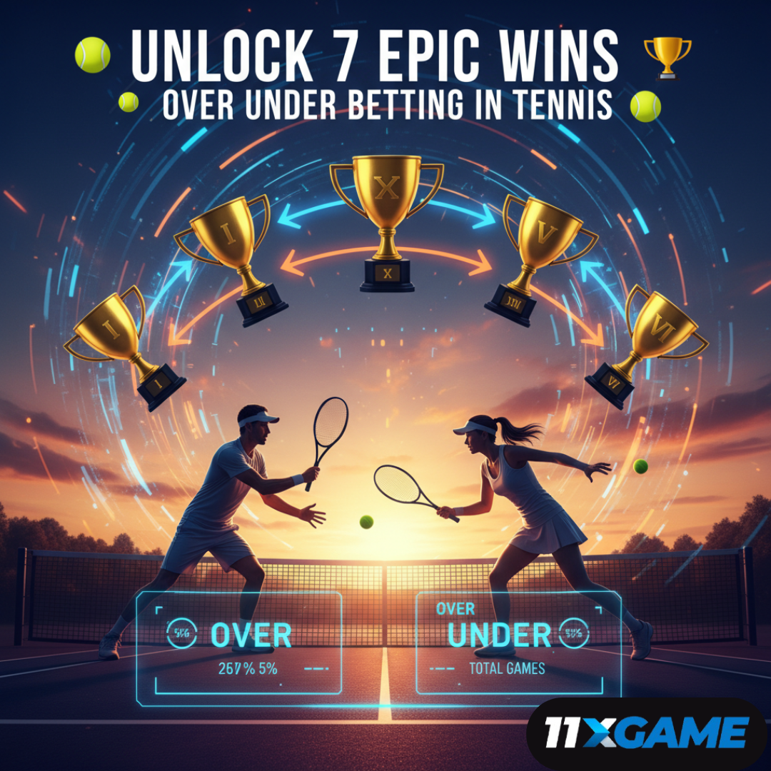 Unlock 7 Epic Wins with Over Under Betting in Tennis 🎾🏆