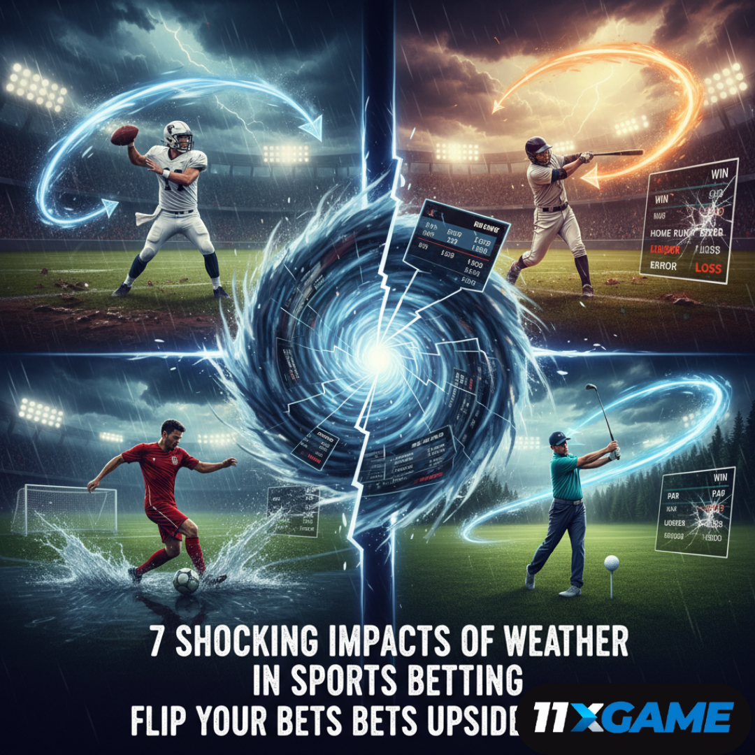7 Shocking Impacts of Weather in Sports Betting That Could Flip Your Bets Upside Down 🌪️