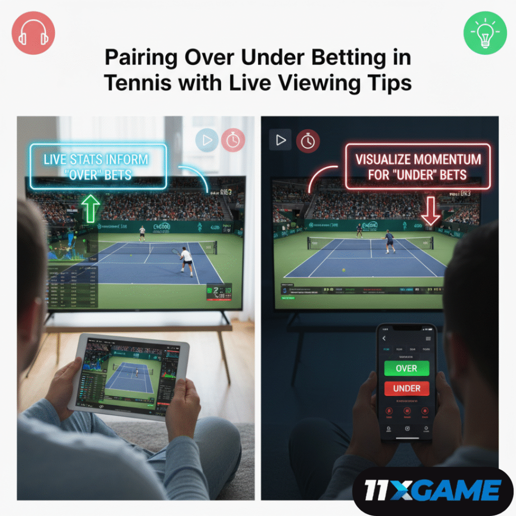 Pairing Over Under Betting in Tennis with Live Viewing Tips ๐บ