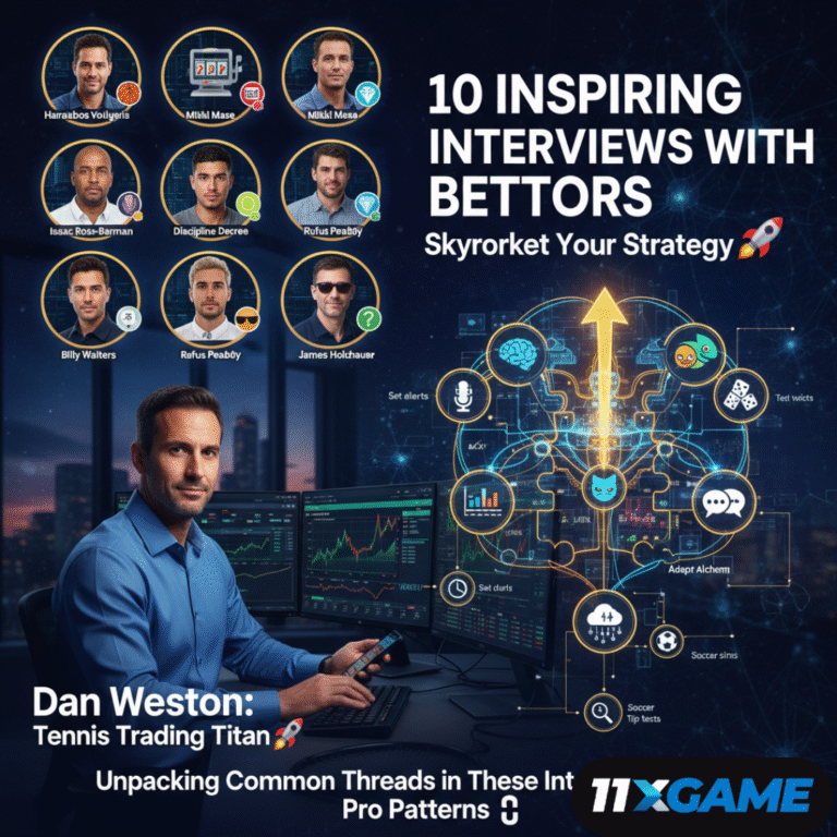 10 Inspiring Interviews with Professional Bettors That Skyrocket Your Strategy 🚀