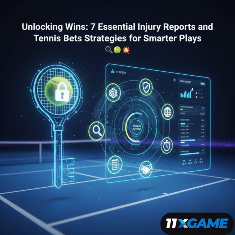 Unlocking Wins: 7 Essential Injury Reports and Tennis Bets Strategies for Smarter Plays 🎾💥