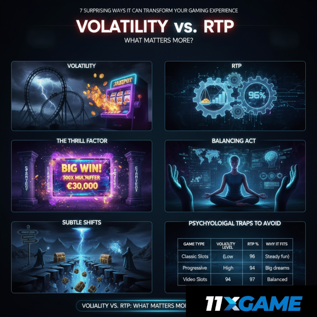 Volatility vs RTP: What Matters More? 7 Surprising Ways It Can Transform Your Gaming Experience