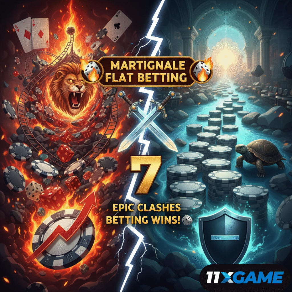 Unlock 7 Epic Clashes in Martingale vs Flat Betting for Ultimate Betting Wins! 🎲🔥