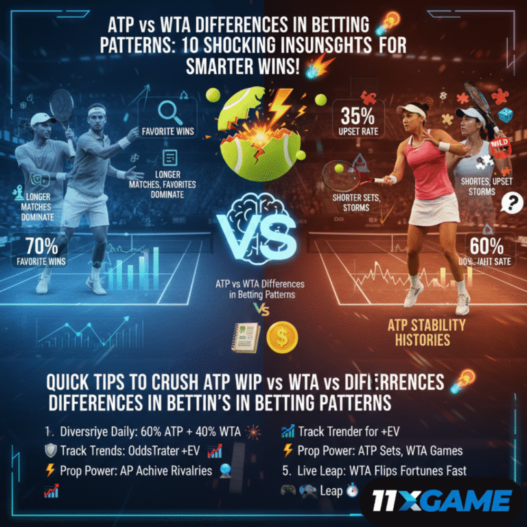 ATP vs WTA Differences in Betting Patterns: 10 Shocking Insights for Smarter Wins! 🎾💥