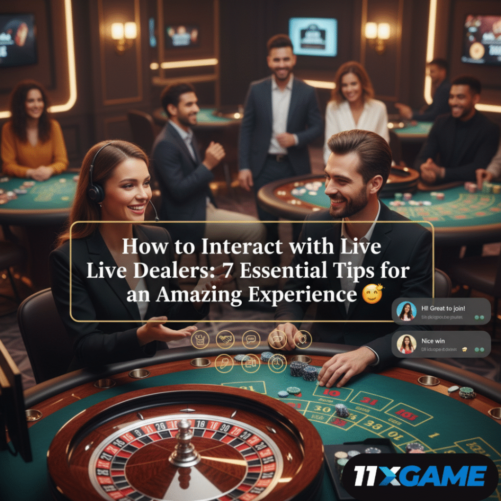 How to Interact with Live Dealers: 7 Essential Tips for an Amazing Experience 😊