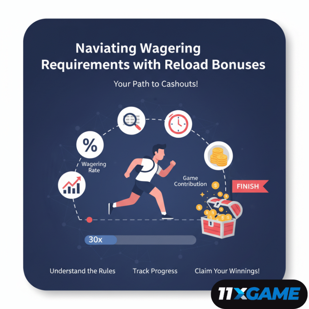 Navigating Wagering Requirements with Reload Bonuses 🏃‍♂️