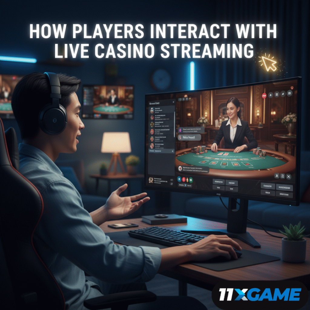 How Players Interact with Live Casino Streaming 🖱️
