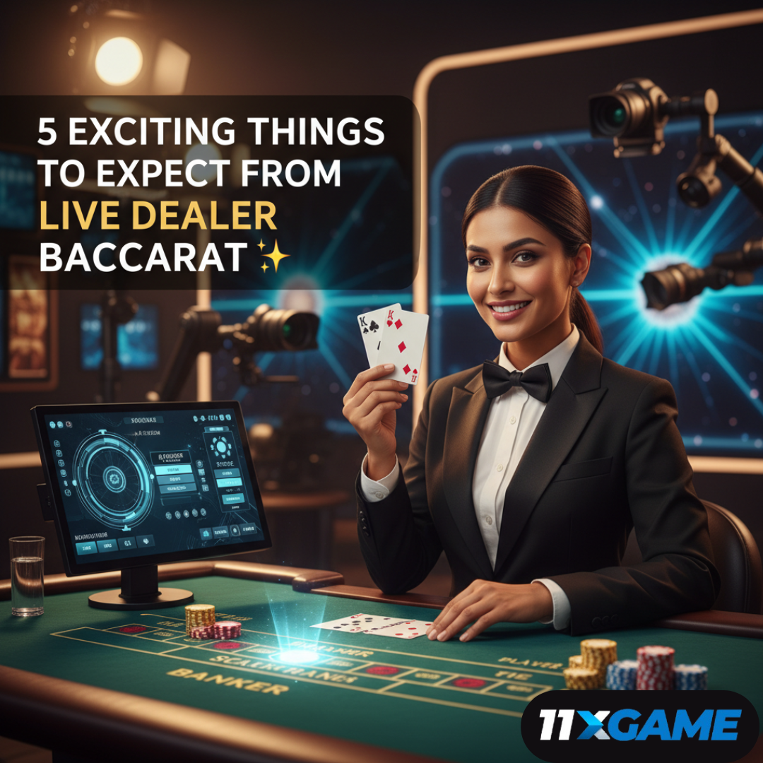 Live Dealer Baccarat: 5 Exciting Things to Expect from it 😍