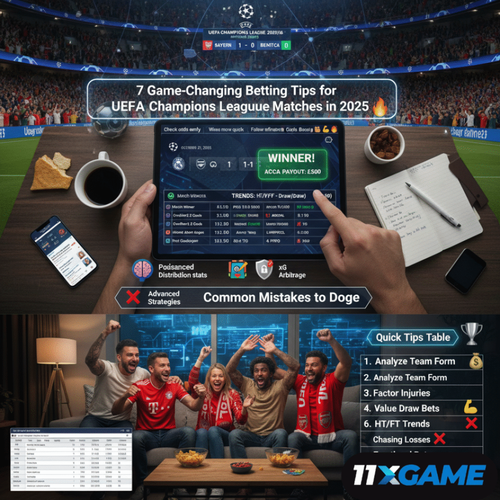 7 Game-Changing Betting Tips for UEFA Champions League Matches in 2025 โฝ๐ฅ