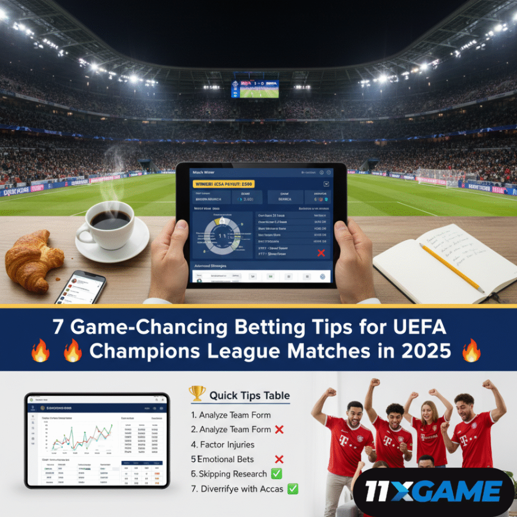 Joy Junctions: Fun First in Betting Tips for UEFA Champions League Matches ๐