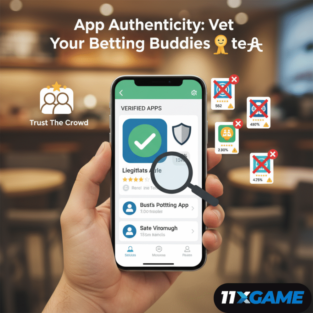 App Authenticity: Vet Your Betting Buddies 🕵️‍♀️