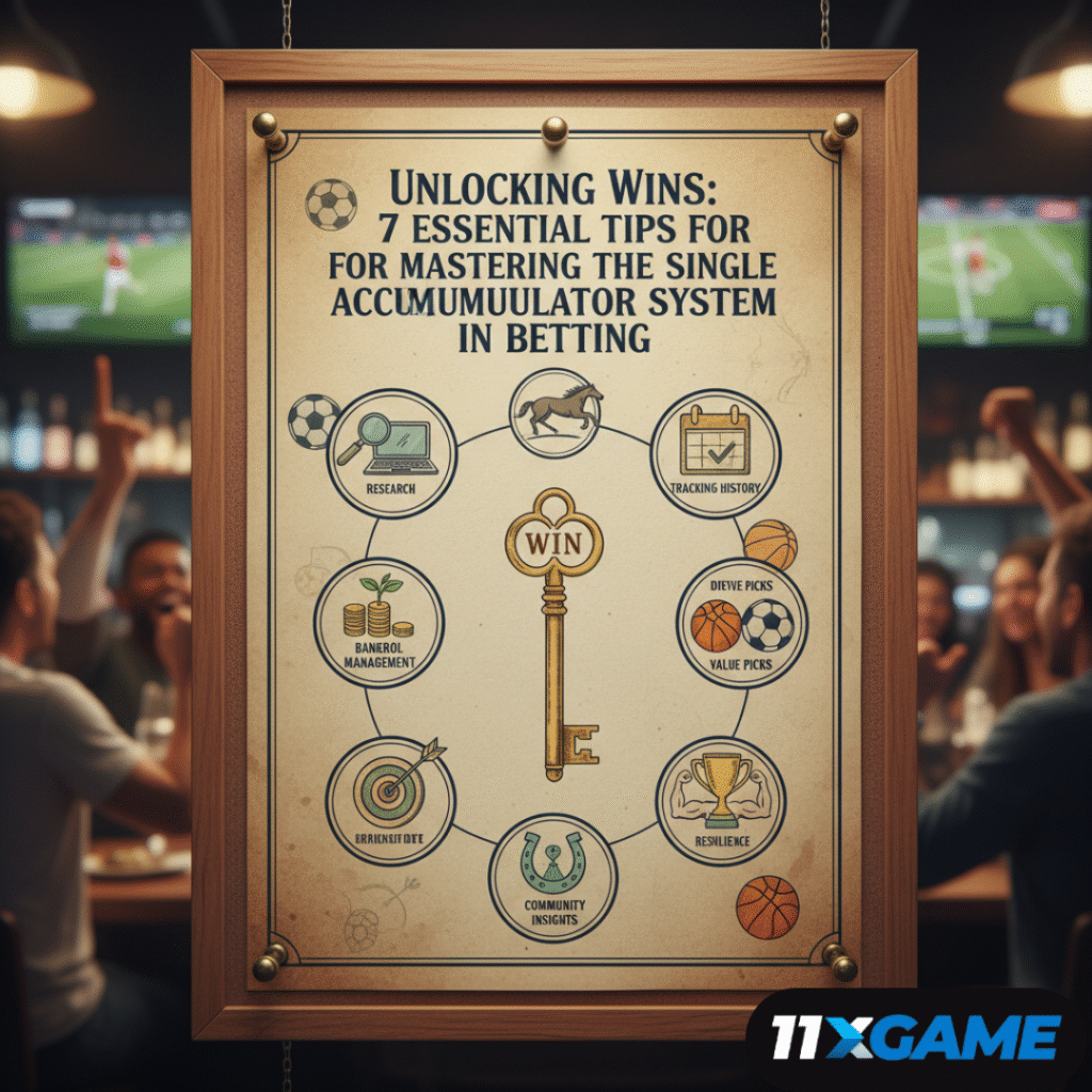 Unlocking Wins: 7 Essential Tips for Mastering the Single Accumulator System in Betting 🎉