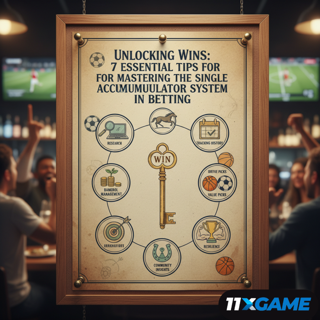 Unlocking Wins: 7 Essential Tips for Mastering the Single Accumulator System in Betting 🎉