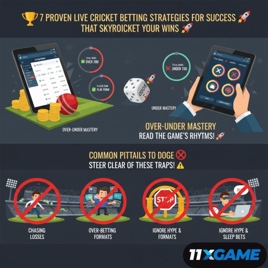 7 Proven Live Cricket Betting Strategies for Success That Skyrocket Your Wins ๐