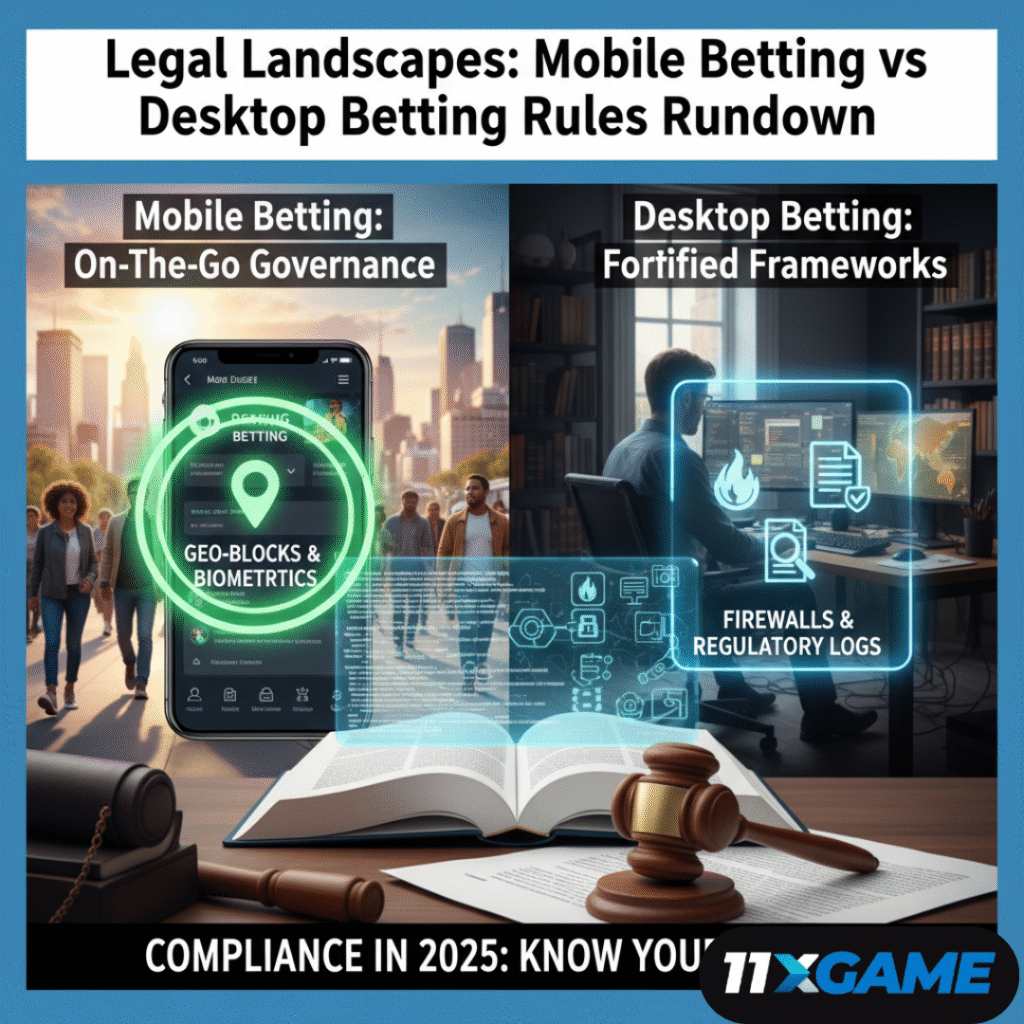 Legal Landscapes: Mobile Betting vs Desktop Betting Rules Rundown
