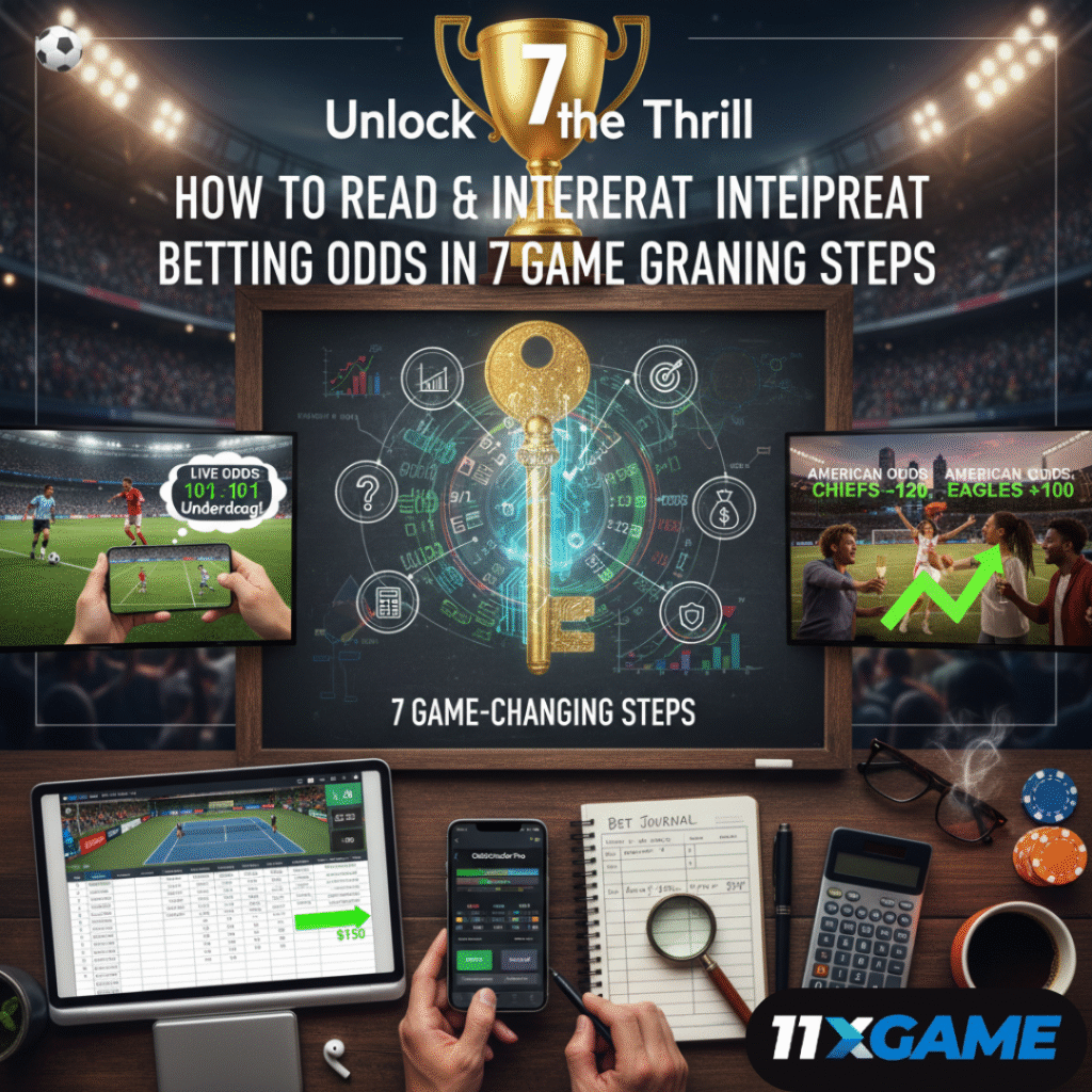 Unlock the Thrill: How to Read and Interpret Betting Odds in 7 Game-Changing Steps 🚀