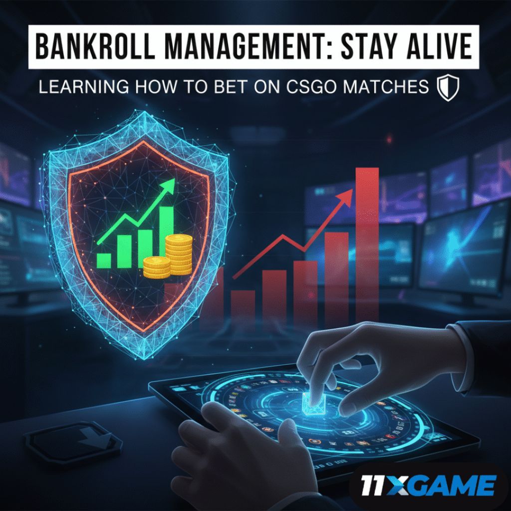 Bankroll Management: Stay Alive While Learning How to Bet on CSGO Matches 🛡️