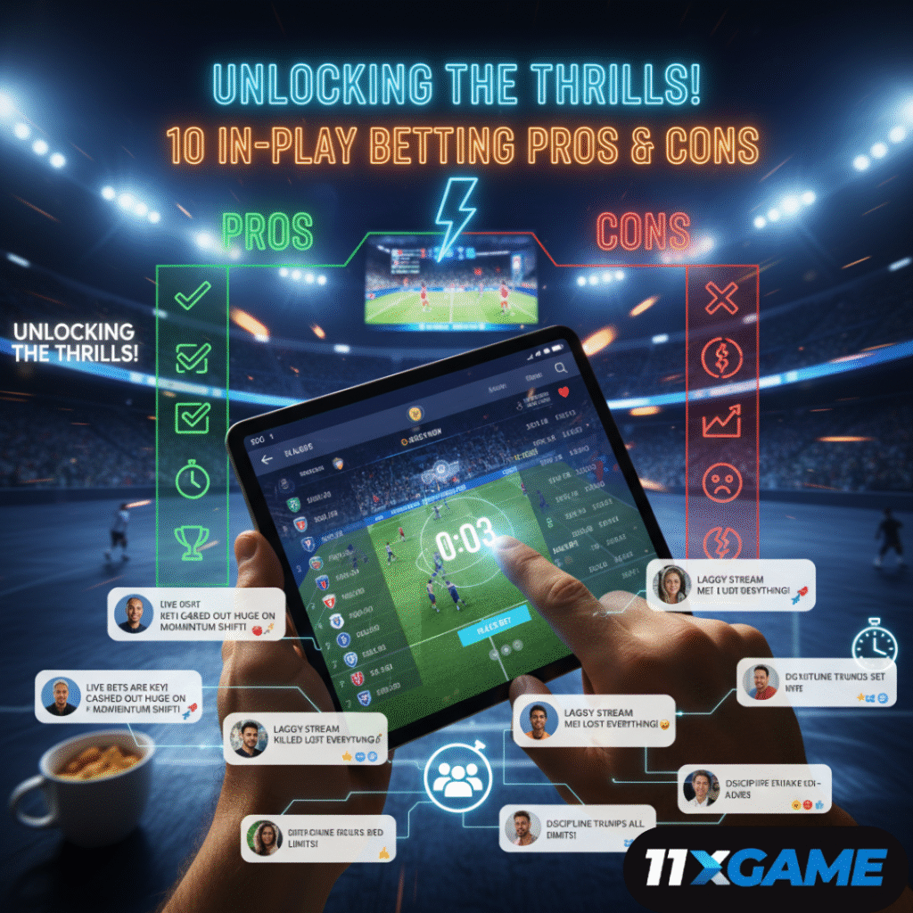 Unlocking the Thrills: 10 Must-Know In-Play Betting Pros and Cons! ⚡