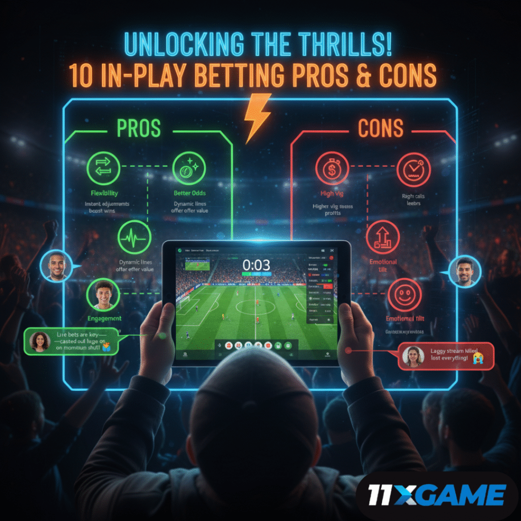 Unlocking the Thrills: 10 Must-Know In-Play Betting Pros and Cons! ⚡