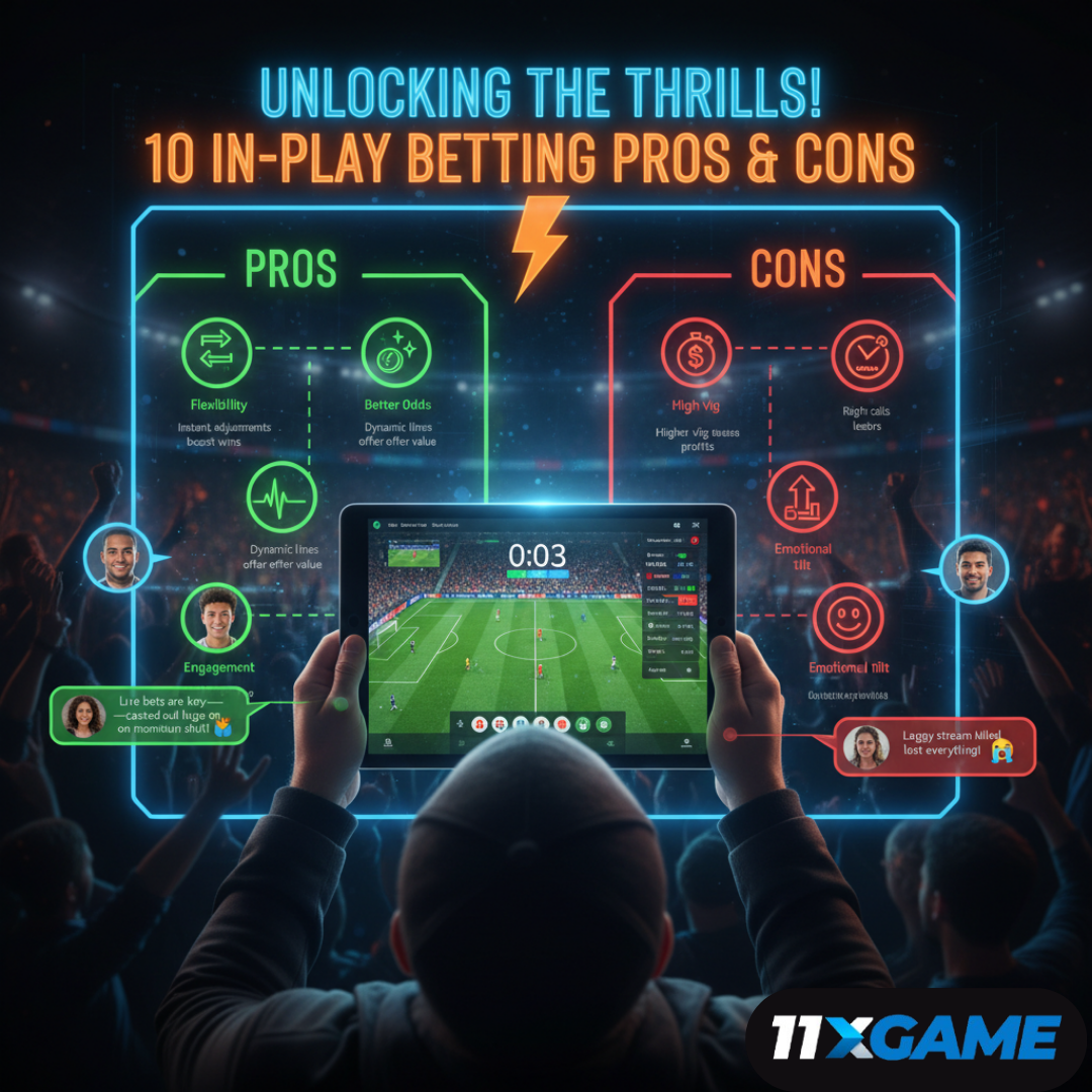 Unlocking the Thrills: 10 Must-Know In-Play Betting Pros and Cons! ⚡