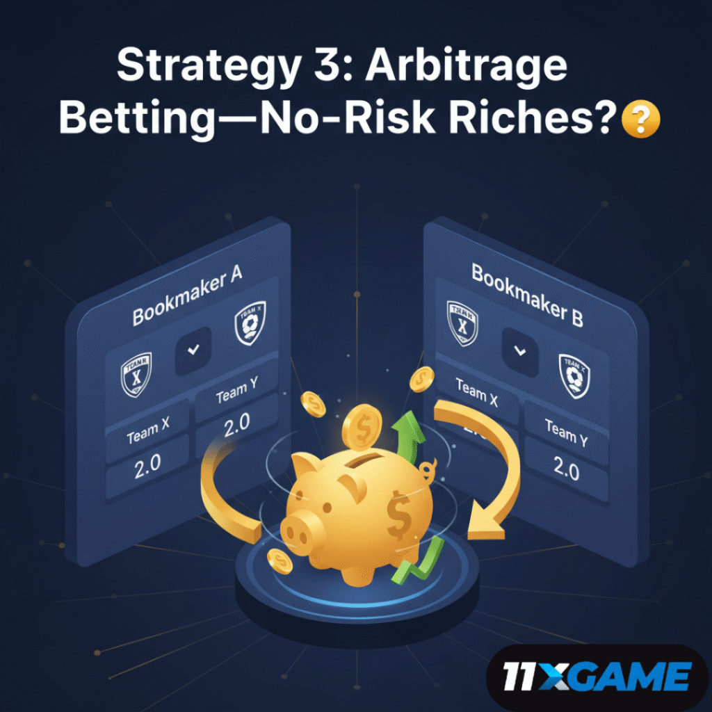 Strategy 3: Arbitrage Betting—No-Risk Riches? 🤔