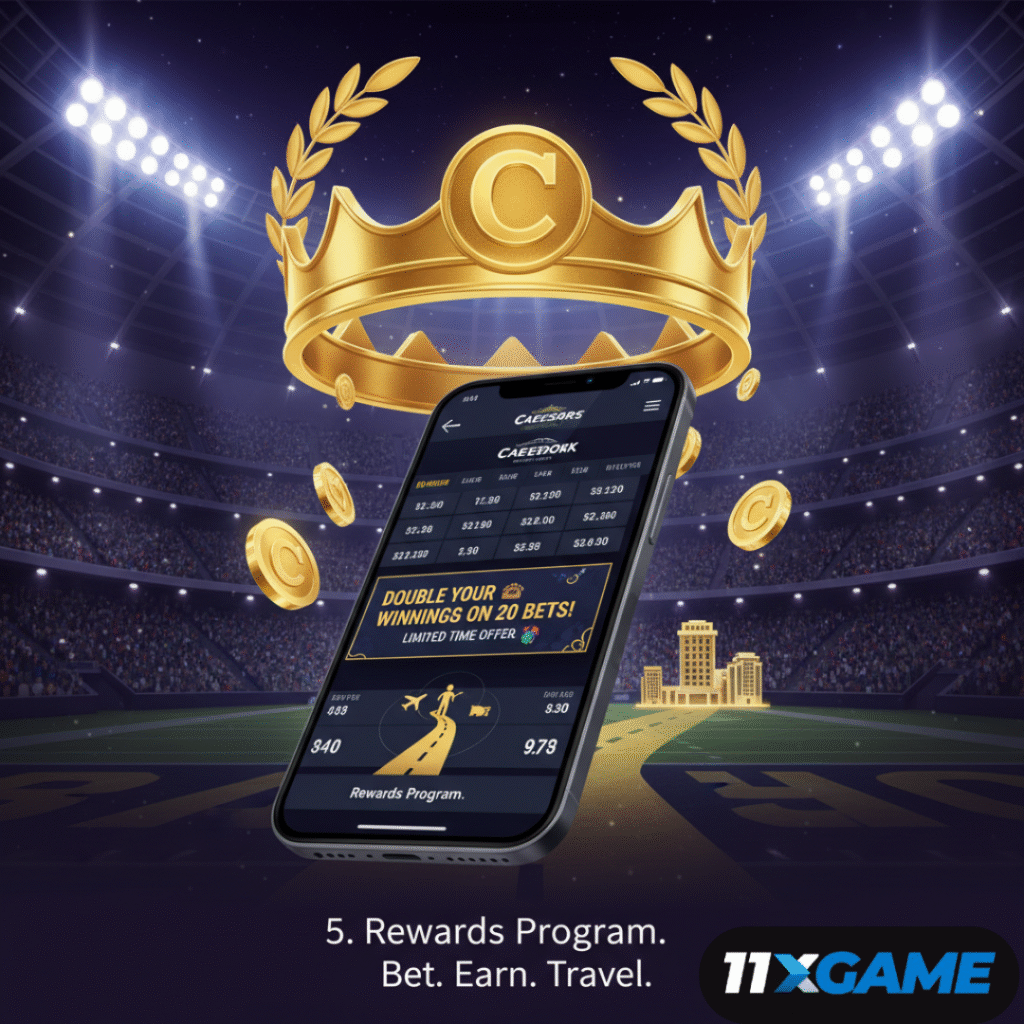 5. Caesars Sportsbook: Rewards Royalty in Best Online Sports Betting Realms 👑