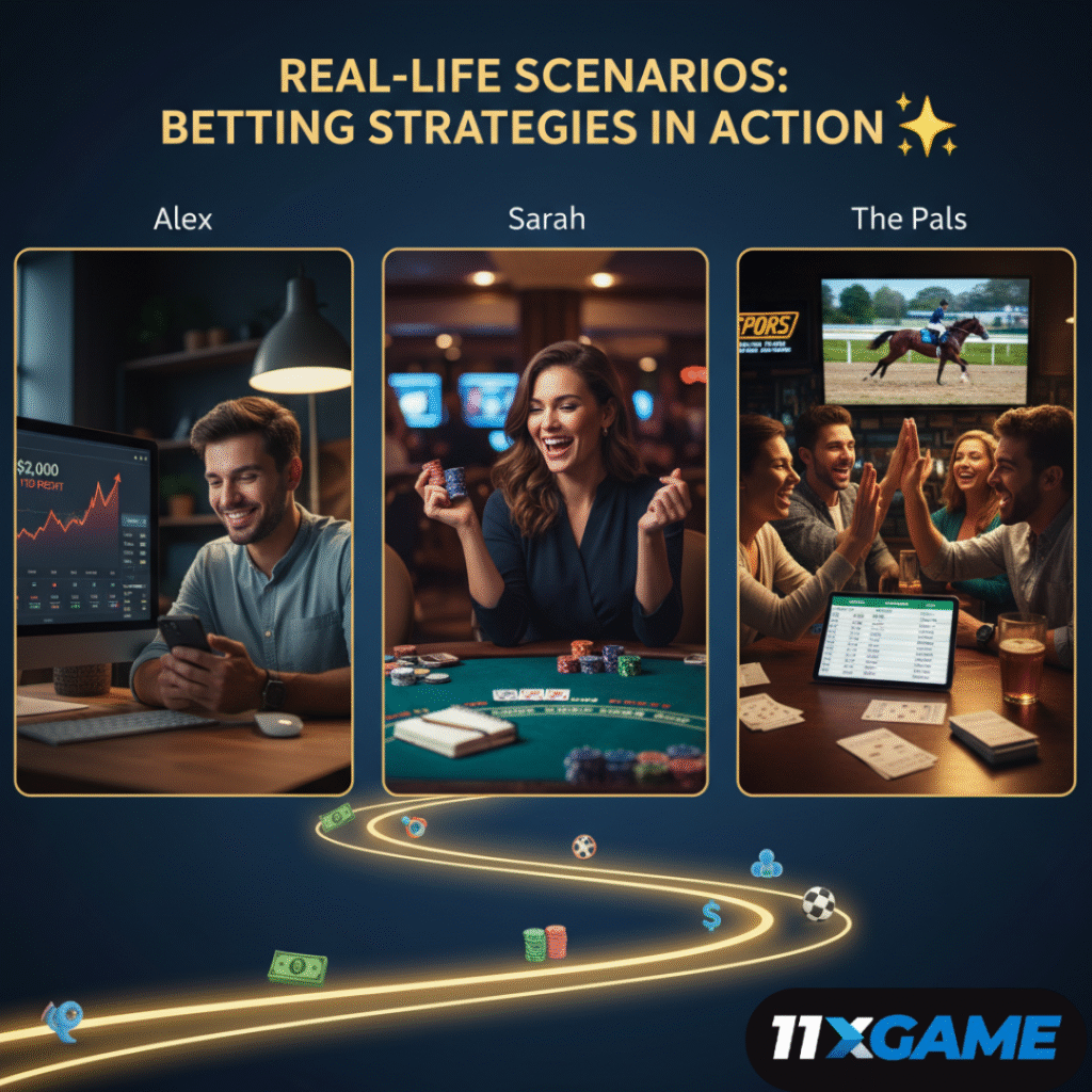 Real-Life Scenarios: Betting Strategies in Action 🌟