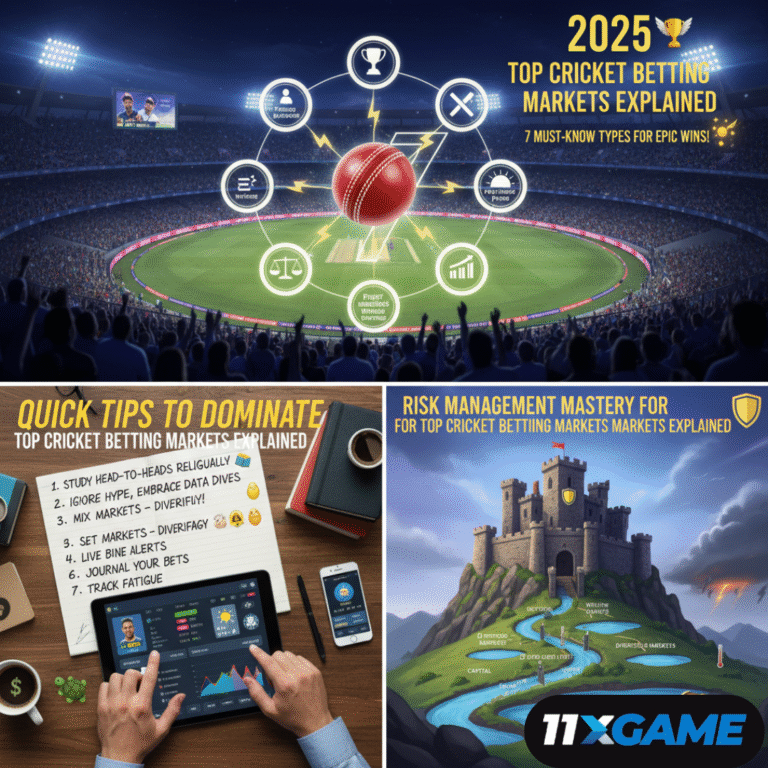 Top Cricket Betting Markets Explained: 7 Must-Know Types for Epic Wins in 2025! 🏏✨