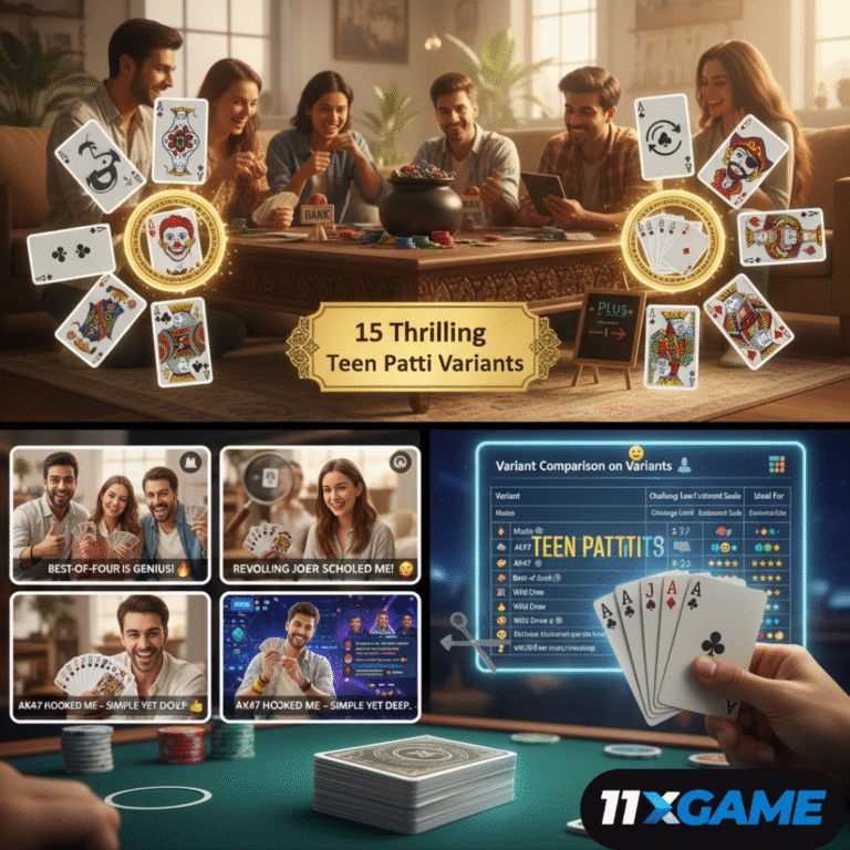 15 Thrilling Teen Patti Variants You Should Learn for Ultimate Fun
