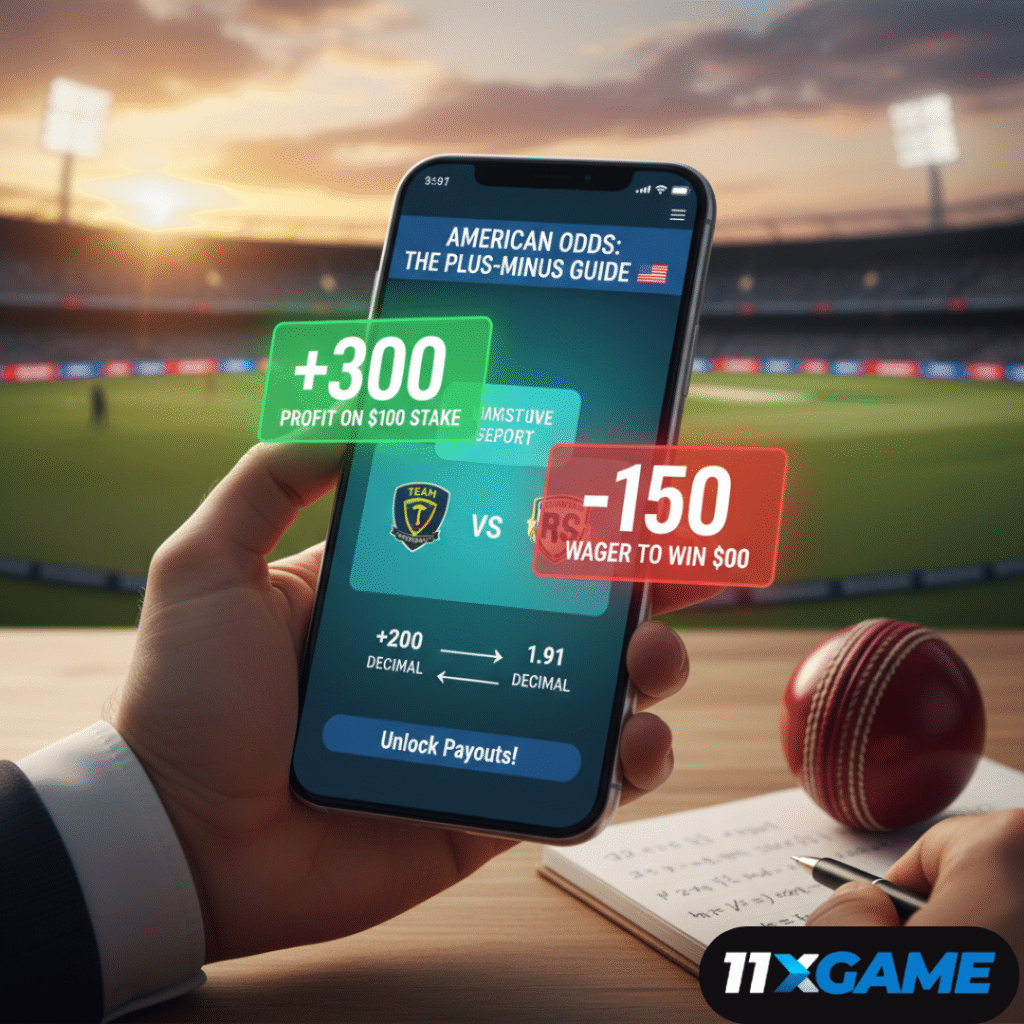 American Odds: Navigating the Plus-Minus in How to Read Cricket Betting Odds 🇺🇸