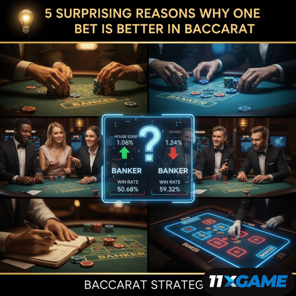Banker vs Player: 5 Surprising Reasons Why One Bet is Better in Baccarat 🎲