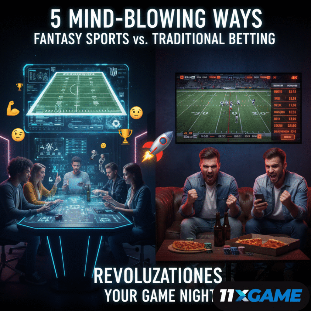 5 Mind-Blowing Ways Fantasy Sports vs Traditional Betting Revolutionizes Your Game Night! 🚀