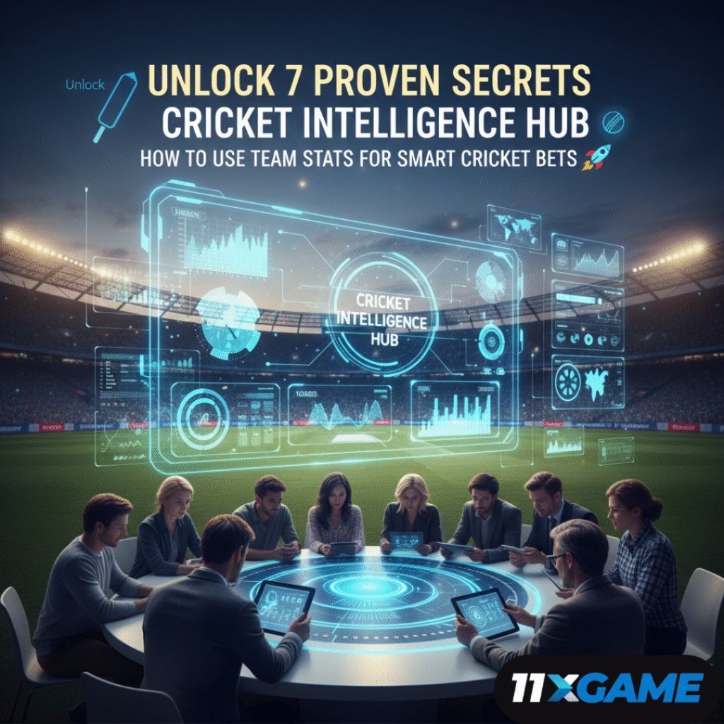 Unlock 7 Proven Secrets: How to Use Team Stats for Smart Cricket Bets 🚀