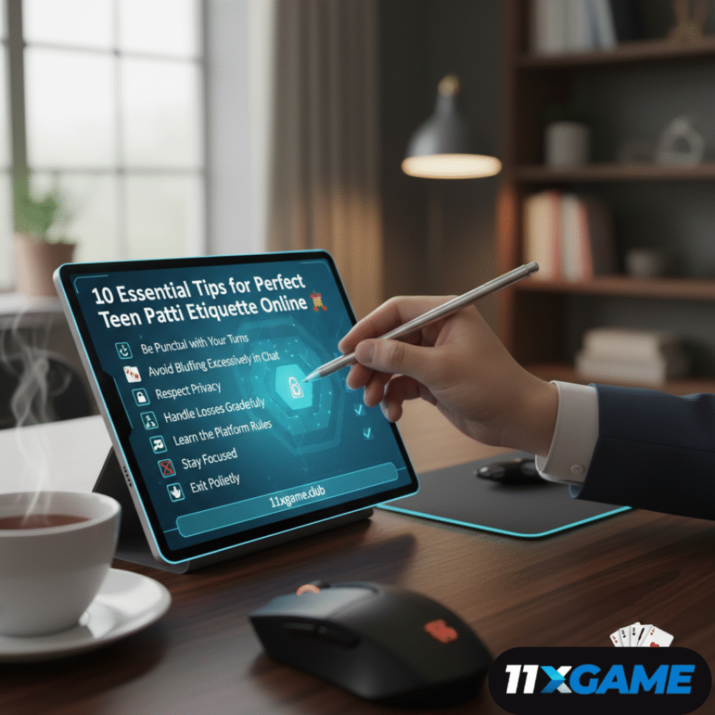Mastering Teen Patti Table Etiquette Online: 10 Crucial Tips 😊