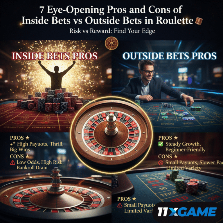 7 Eye-Opening Pros and Cons of Inside Bets vs Outside Bets in Roulette 🎲